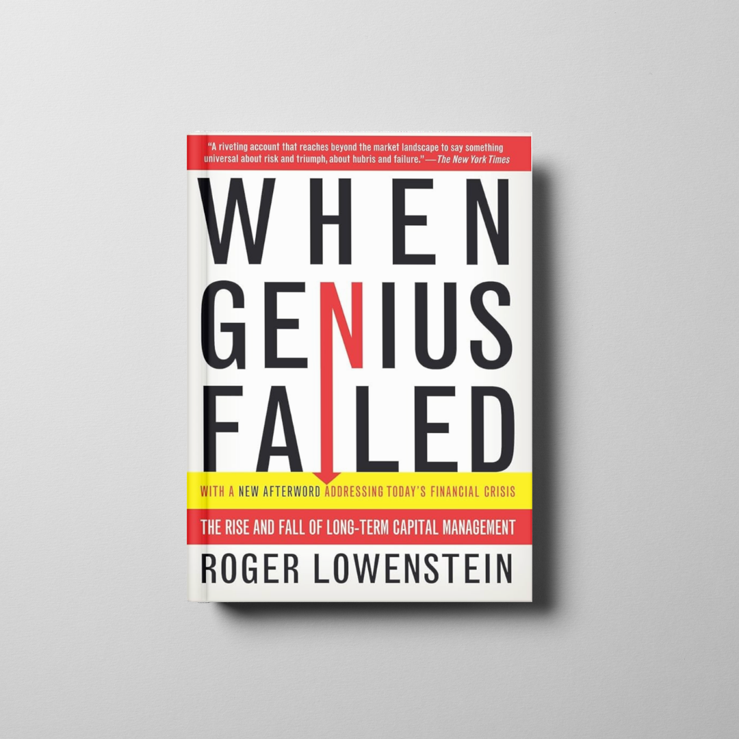 When Genius Failed Book Cover
