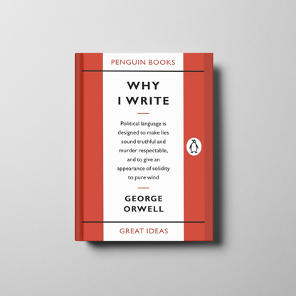 Why I Write Book Cover