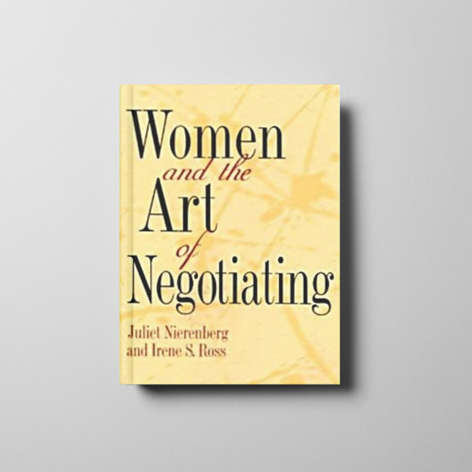 Women and the Art of Negotiating Book Cover